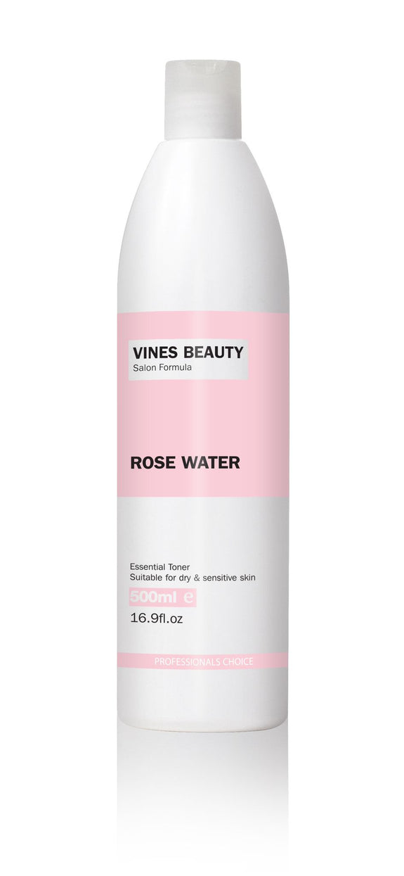 VINES BEAUTY ROSE WATER-500ML