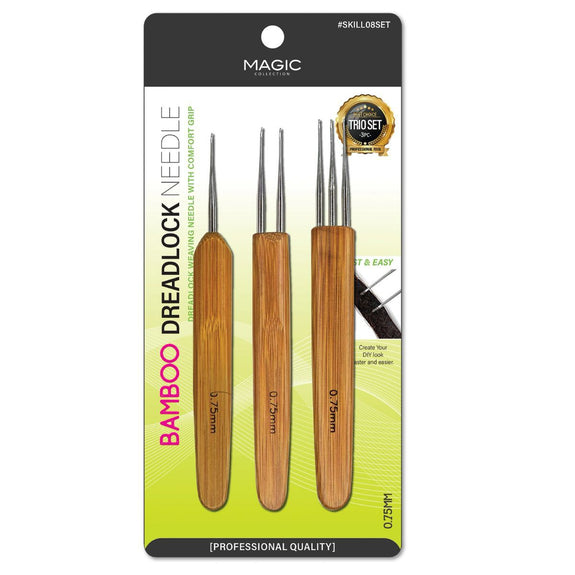 MAGIC COLLECTION Bamboo Dreadlock Needle [Trio Set]