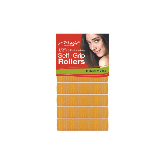 MAGIC COLLECTION 1/2" | 8 PACK-YELLOW SELF-GRIP ROLLERS