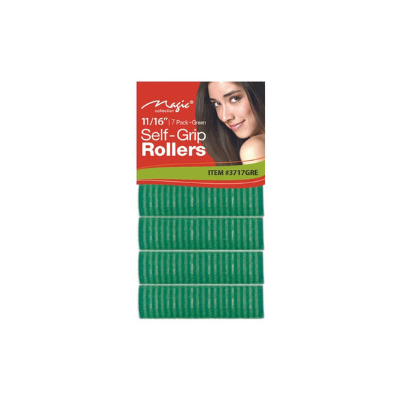 MAGIC COLLECTION 11/16" |7 PACK-GREEN SELT-GRIP ROLLERS