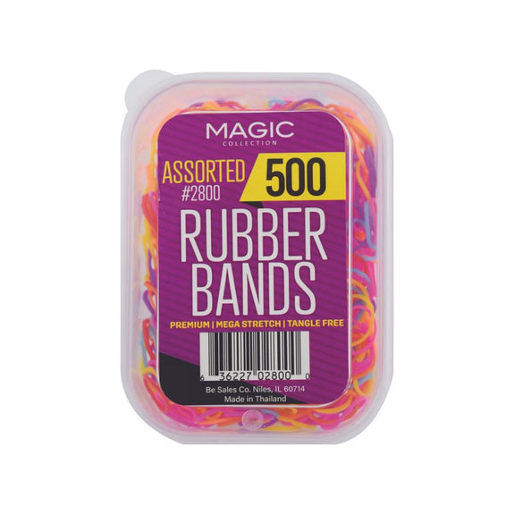 MAGIC COLLECTION 500 RUBBER BANDS