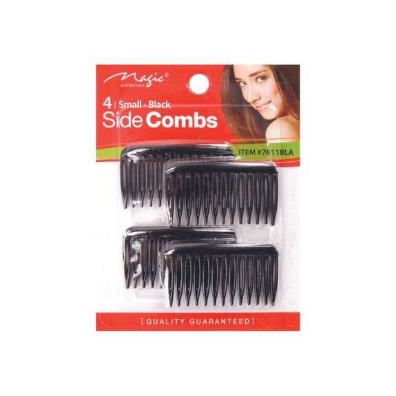 MAGIC COLLECTION 4 SAMLL SIDE COMBS