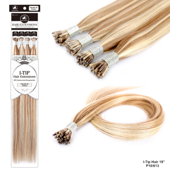 DRESSMAKER 100 % HUMAN REMY EUROPEAN I-TIP  HAIR EXTENSIONS STRAIGHT[100PCS]