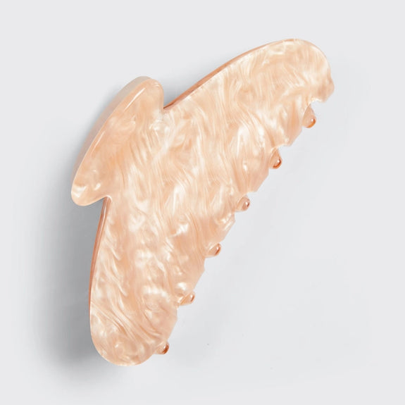 KITSCH Eco-Friendly Marble Claw Clip - Blonde