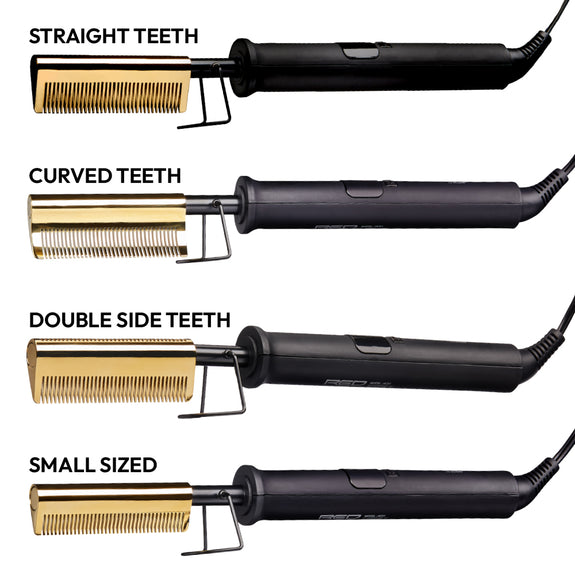 Red By Kiss Hot Styler Straight Teeth Pressing Comb