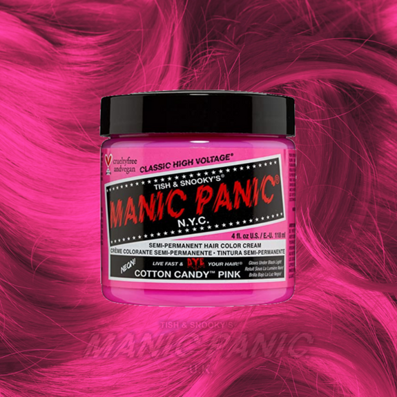 MANIC PANIC SEMI PERMANENT HAIR COLOR 118ML