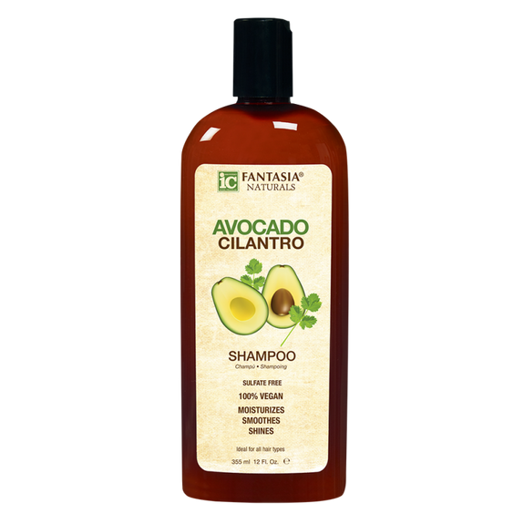 IC FANTASIA  AVOCADO CILANTRO SHAMPOO 12 OZ.