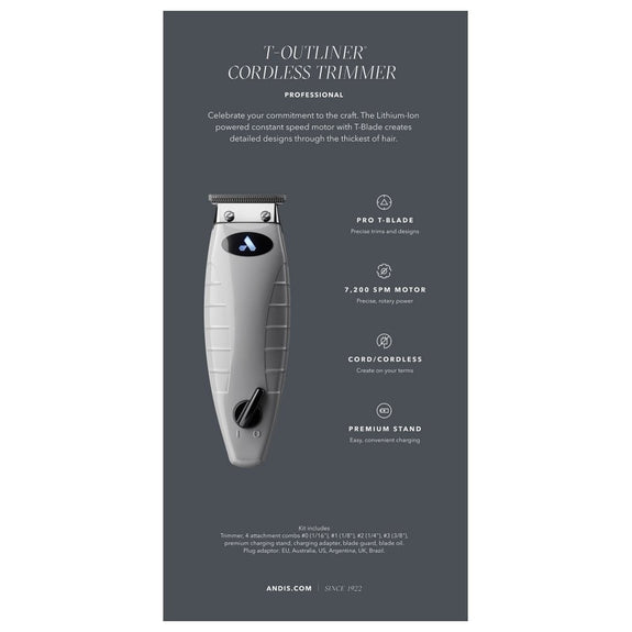 Andis T-Outliner Cordless Li Trimmer