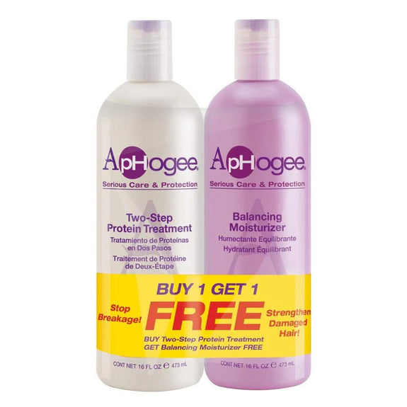 APHOGEE BALANCING MOISTURIZER AND TWO STEP PROTEIN TREATMENT DUO PACK