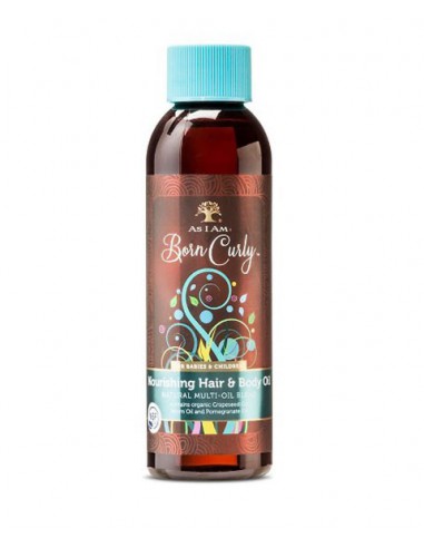 As I Am Born Curly Nourishing Hair And Body Oil 120 ml