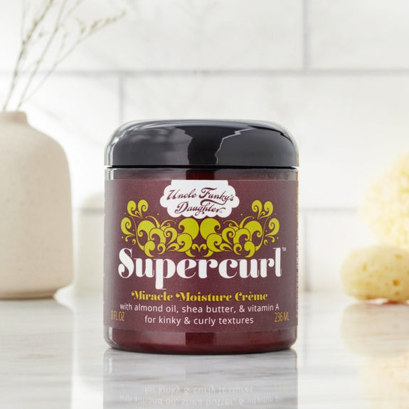 UNCLE FUNKY'S DAUGHTER Supercurl  MIRACLE MOISTURE CREME-8OZ