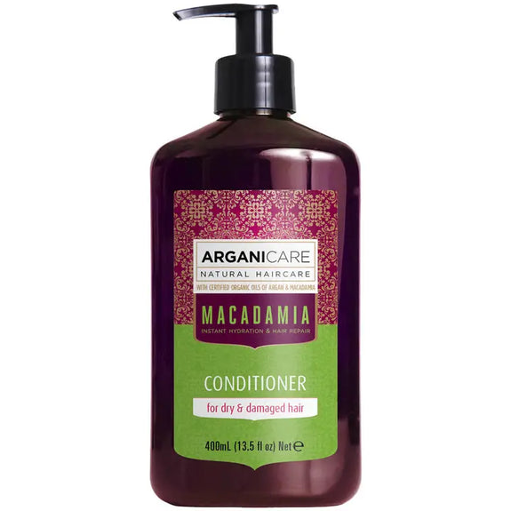 ARGANICARE MACADAMIA  Moisturizing Conditioner - Dry & Damaged Hair 400ML