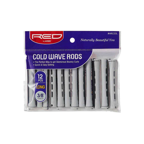 RED BY KISS Cold Wave Rods Long (12pcs)