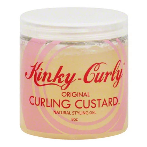 Kinky Curly Original Curling Custard Natural Hair Styling Gel,