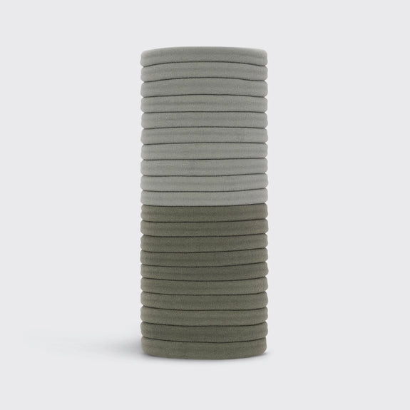 KITSCH Eco-Friendly Nylon Elastics 20pc - Eucalyptus