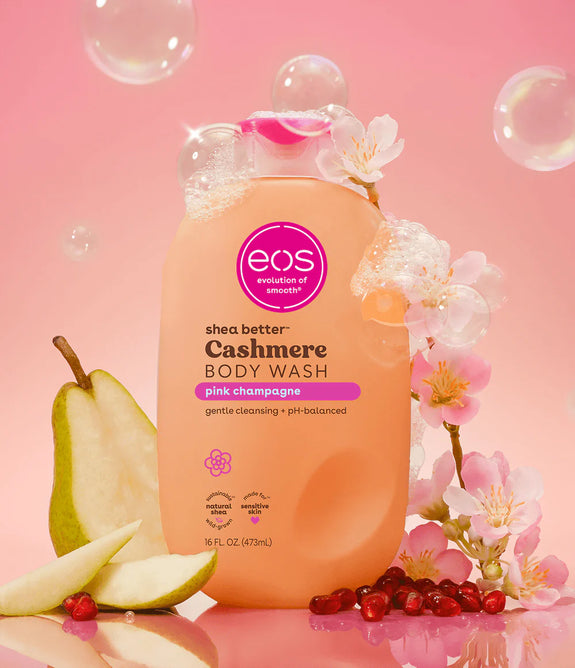 Eos Shea Better Cashmere Body Wash Pink Champagne 473ml/16 fl oz