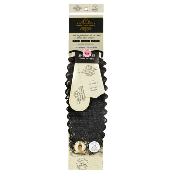 RUSH BRAZILIAN GLAMOUR 100% VIRGIN GOLD HUMAN HAIR BODY WAVE WEAVE