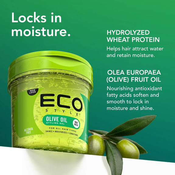 ECO STYLER OLIVE OIL HAIR STYLING GEL 946ML