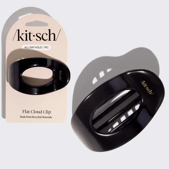 Kitsch Black Flat Cloud Clip