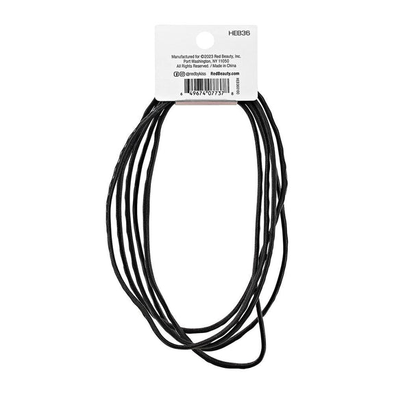 RED BY KISS Silicon Elastic Sport Headband 10mm (5pcs)