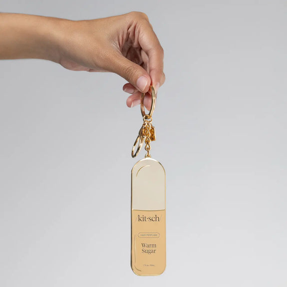 Kitsch Metal Enamel Keychain - Warm Sugar