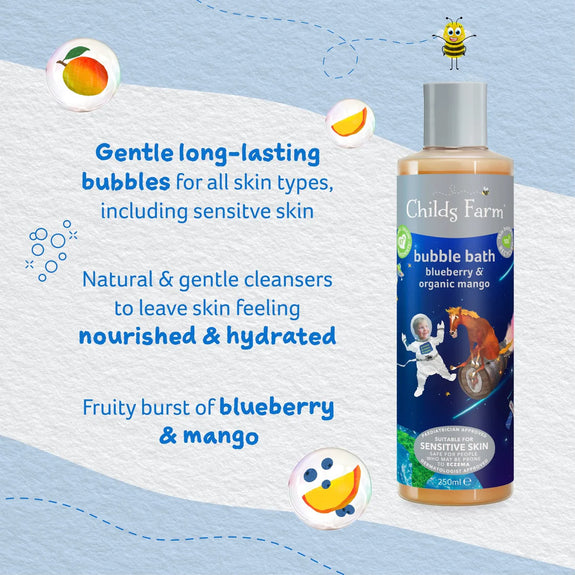 CHILDS FARM bubble bath BLUEBERRY & MANGO-250 ml