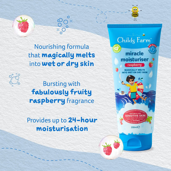 CHILDS FARM miracle moisturiser RASPBERRY-200ml