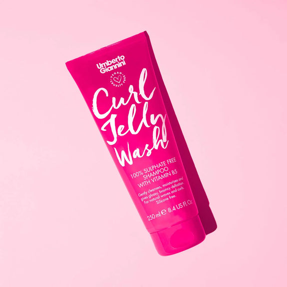 Umberto Giannini Curl Jelly Wash CURL DEFFINING Shampoo vitamin B5 for gorgeous, healthy curls 250ML