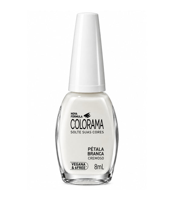 Colorama Pétala Branca Creamy Nail Polish 8ml