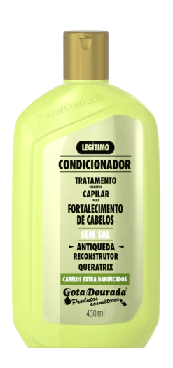 Gota Dourada Anti-Fall Strengthening Conditioner Golden Drop 430ml