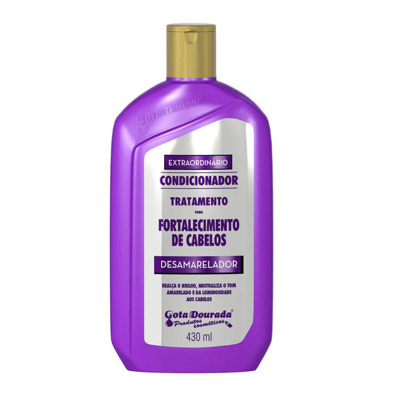 Gota Dourada Golden Drop Deyellowing Strengthening Conditioner 430ml