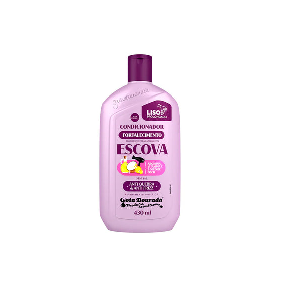 Gota Dourada Strengthening Conditioner Golden Drop Brush 430ml