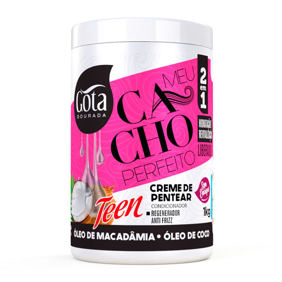 Gota Dourada Perfect Curling Cream Macadamia Oil 1 Kg