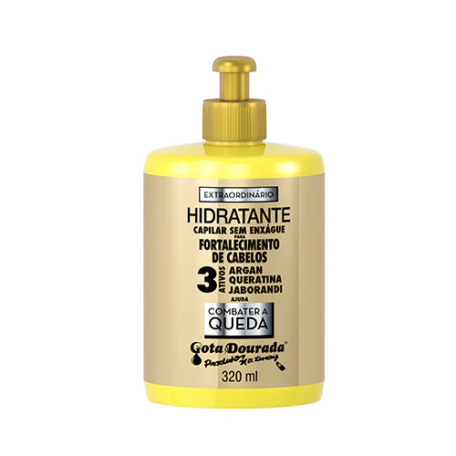 Gota Dourada Extraordinary Anti-Hair Fall Leave-In Moisturising Cream 320ml