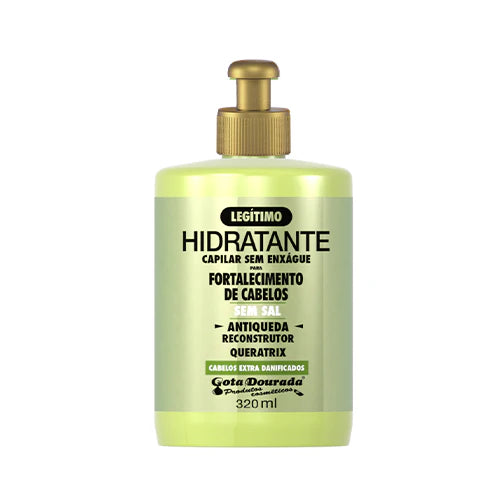 Gota Dourada Anti-Hair Loss Leave-Free Cream Golden Drop 320ml
