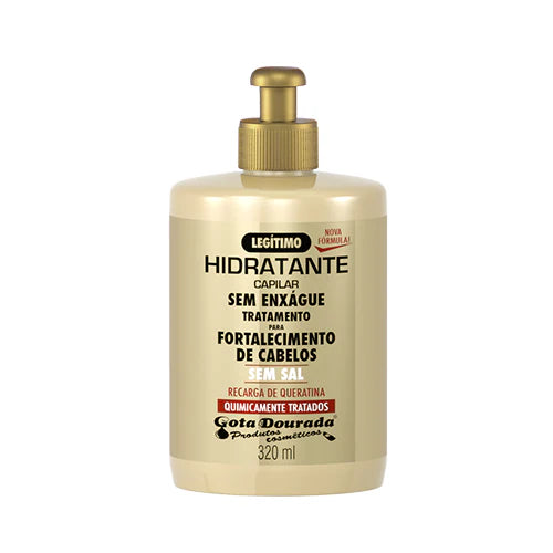 Gota Dourada Chemically Treated Leave-In Cream 320ml