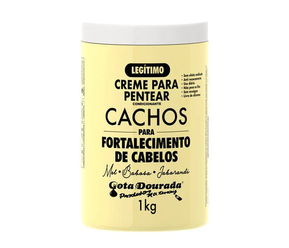 Gota Dourada Curls Strengthening Golden Drop Styling Cream 1kg