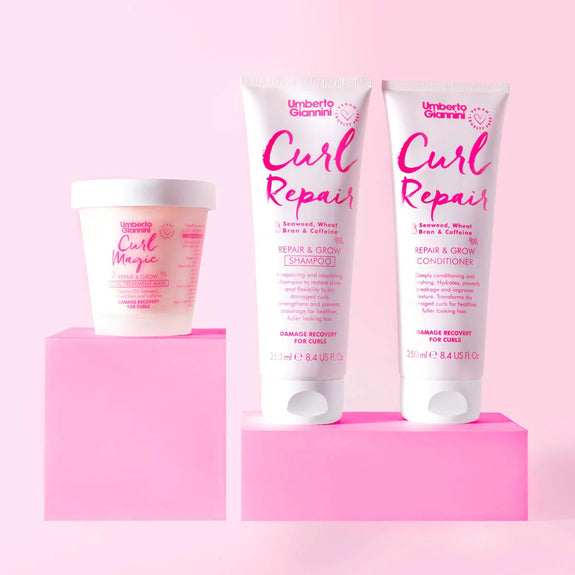 UMBERTO GIANNINI Curl Repair & Grow Kit