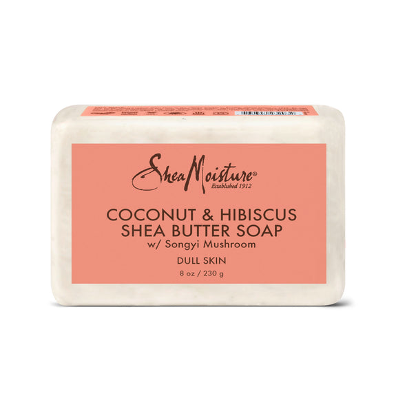 SHEA MOISTURE Bar Soap Coconut and Hibiscus-8 OZ