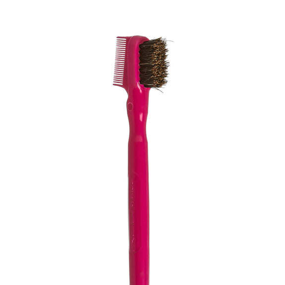 RED BY KISS Professional 3-in-1 Edge Brush  100% Boar Bristles