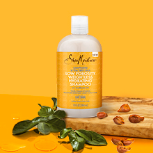 SheaMoisture Low Porosity Weightless Hydrating Shampoo-13 OZ