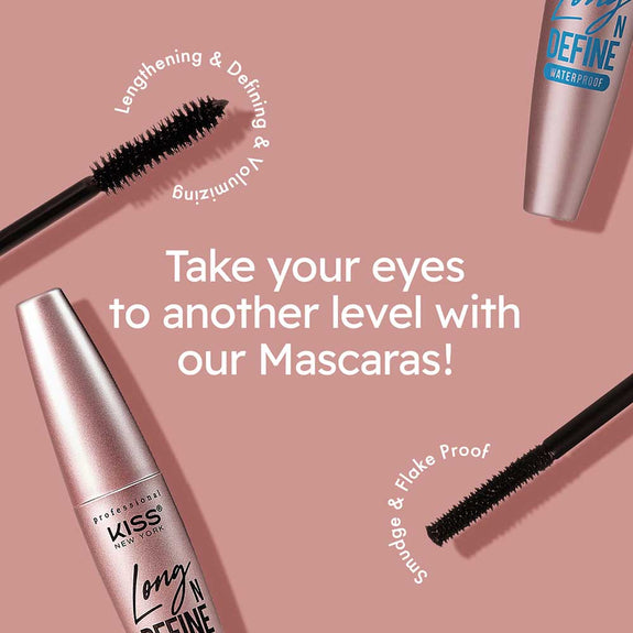Kiss New York Long N Define Mascara Waterproof