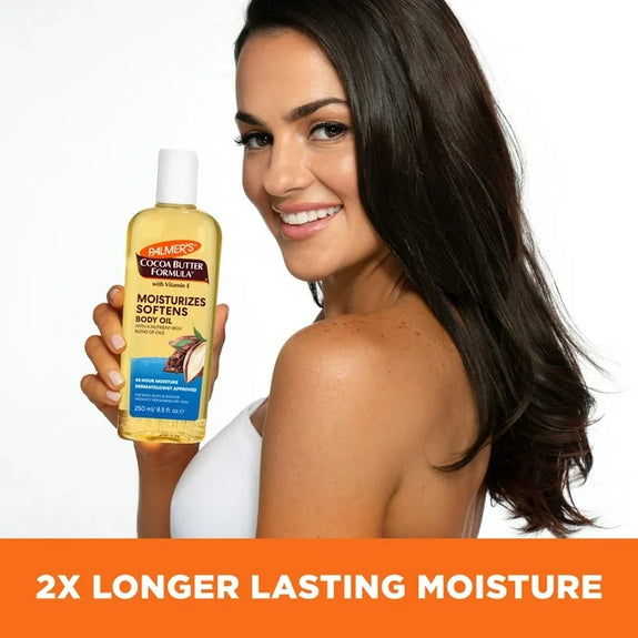 PALMER’S COCOA BUTTER FORMULA Moisturizes Softens Body Oil-8.5 oz