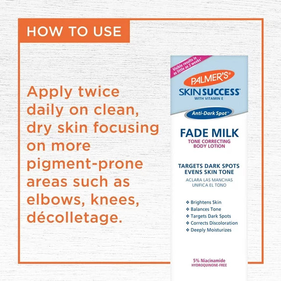 Palmer's Skin Success Fade Milk, 8.5 fl.oz.