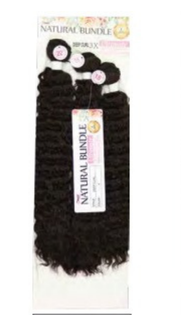 SMART NATURAL BUNDLE ULTIMATE PREMIUM EXCUSIVE FIBER SOFT & LUSCIOUS SUPER SOFT Bohemian Deep Curl 3 X Weave