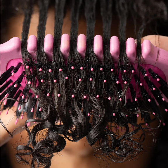 Bounce Curl Define EdgeLift Brush Pink