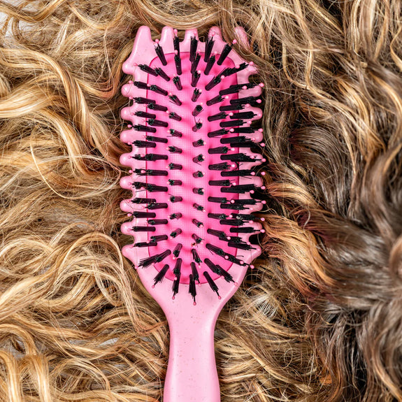 Bounce Curl Define EdgeLift Brush Pink