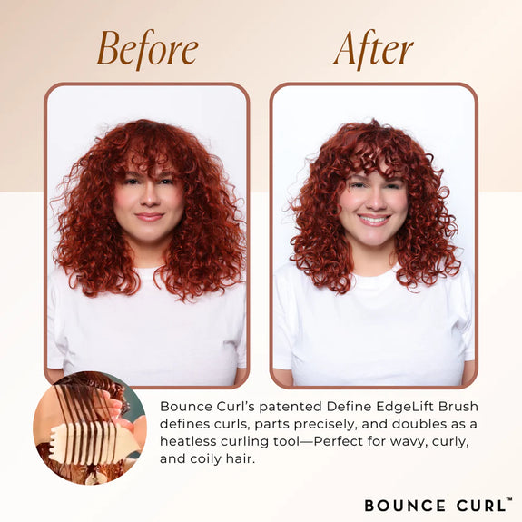 Bounce Curl Define Edgelift Brush Tan