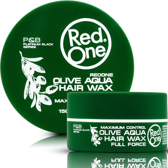 Redone Full Force Aqua Hair Wax | Olive 150ml | Nourishing Care | Shine Look | Maximum Control