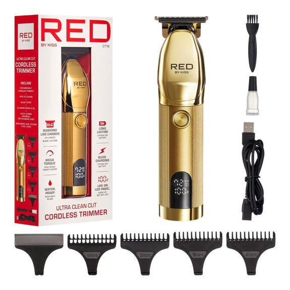 RED BY KISS Ultra Clean Cut Cordless Trimmer